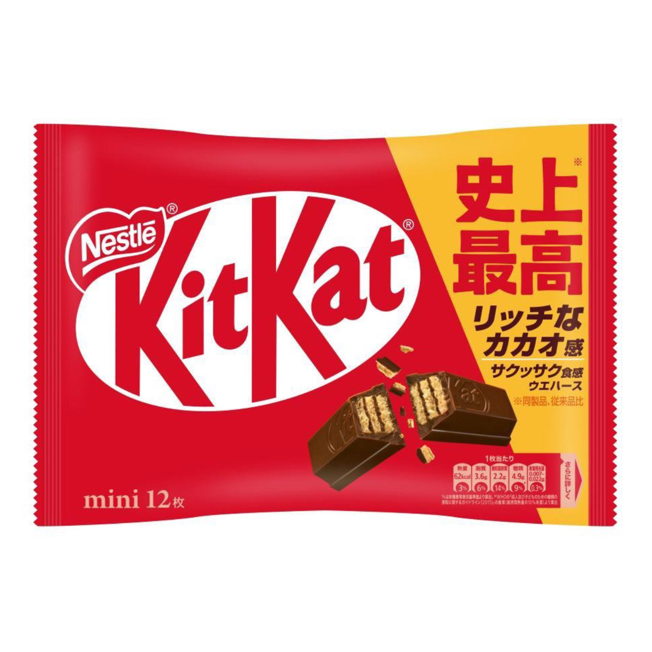 Шоколад «KitKat» классический 139,2гр., Япония