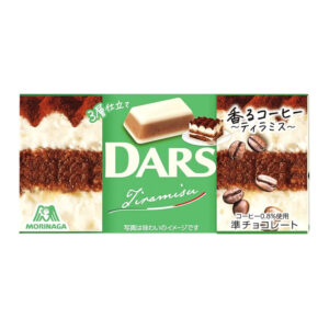 Шоколад Dars ароматный кофейный тирамису Morinaga 46гр., Япония