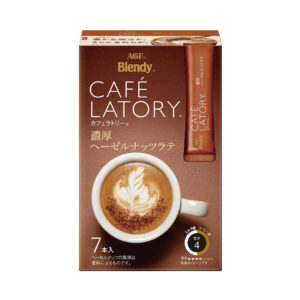 Кофе растворимый с лесным орехом в стиках AGF Cafe Latory 73,5гр., Япония