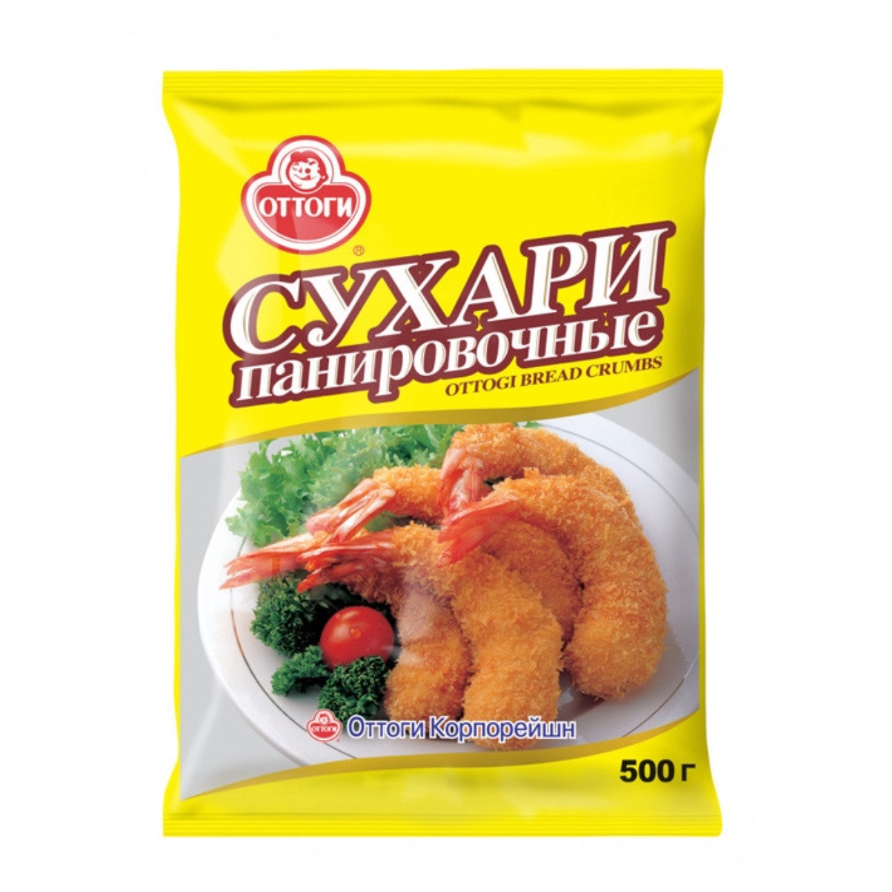 Панировочные сухари «Bread Crumbs» Ottogi 500гр., Корея