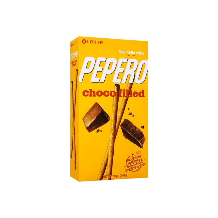 Печенье соломка «Chocofilled» Pepero Lotte 50гр., Корея