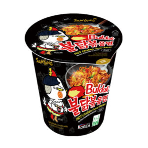 Лапша б/п со вкусом острой жареной курицы Samyang 70гр., Корея