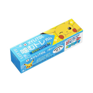 Жевательная резинка «Bilibili Psycho Soda» со вкусом содовой Xylitol Lotte 30гр., Япония