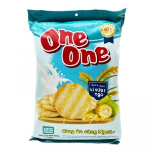 Печенье рисовое с кукурузным молоком One One 120гр., Вьетнам