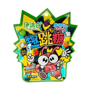 Шипучие конфеты фруктовый микс YiMuBai Popping 12гр., Китай