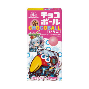 Шоколадный шарик «Chocoball» со вкусом клубники Morinaga 25гр., Япония