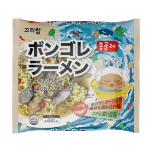 Лапша б/п «Чиз Ванголе Рамен» со вкусом моллюсков Dorun 120гр., Корея