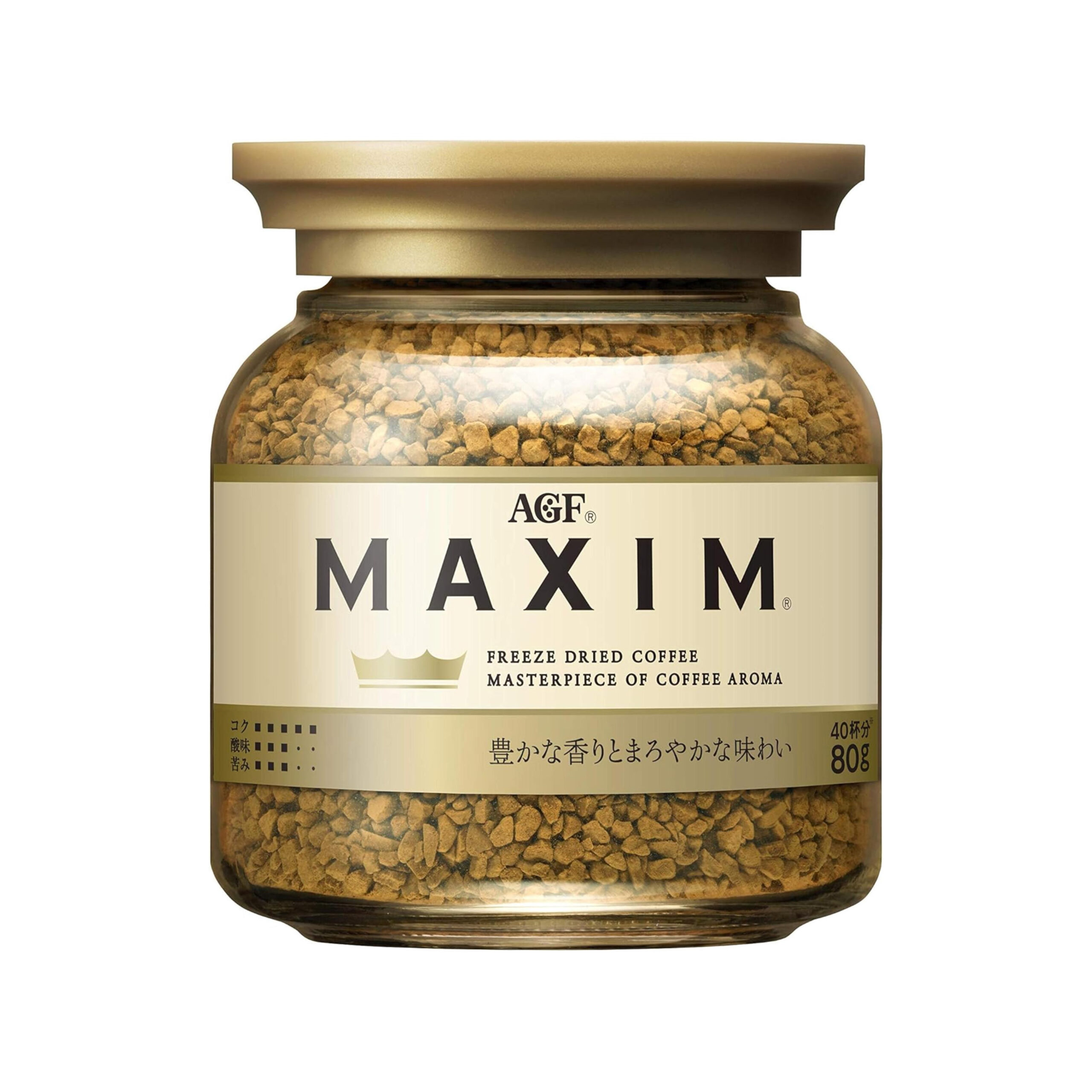 Кофе растворимый AGF MAXIM (стеклянная банка) 80гр., Япония
