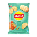 Чипсы со вкусом жареного краба Lay's 70гр., Китай