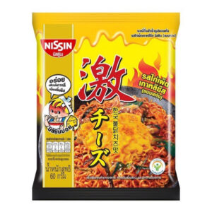 Лапша б/п с перцем чили, со вкусом курицы и сыра Nissin 60гр., Таиланд