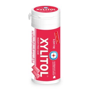 Жевательная резинка «Xylitol Strawberry Mint» клубника и мята Thai Lotte 29 гр., Таиланд
