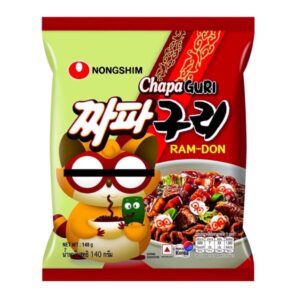 Лапша б/п «Chapaguri» мясной соус Nongshim 140гр., Корея
