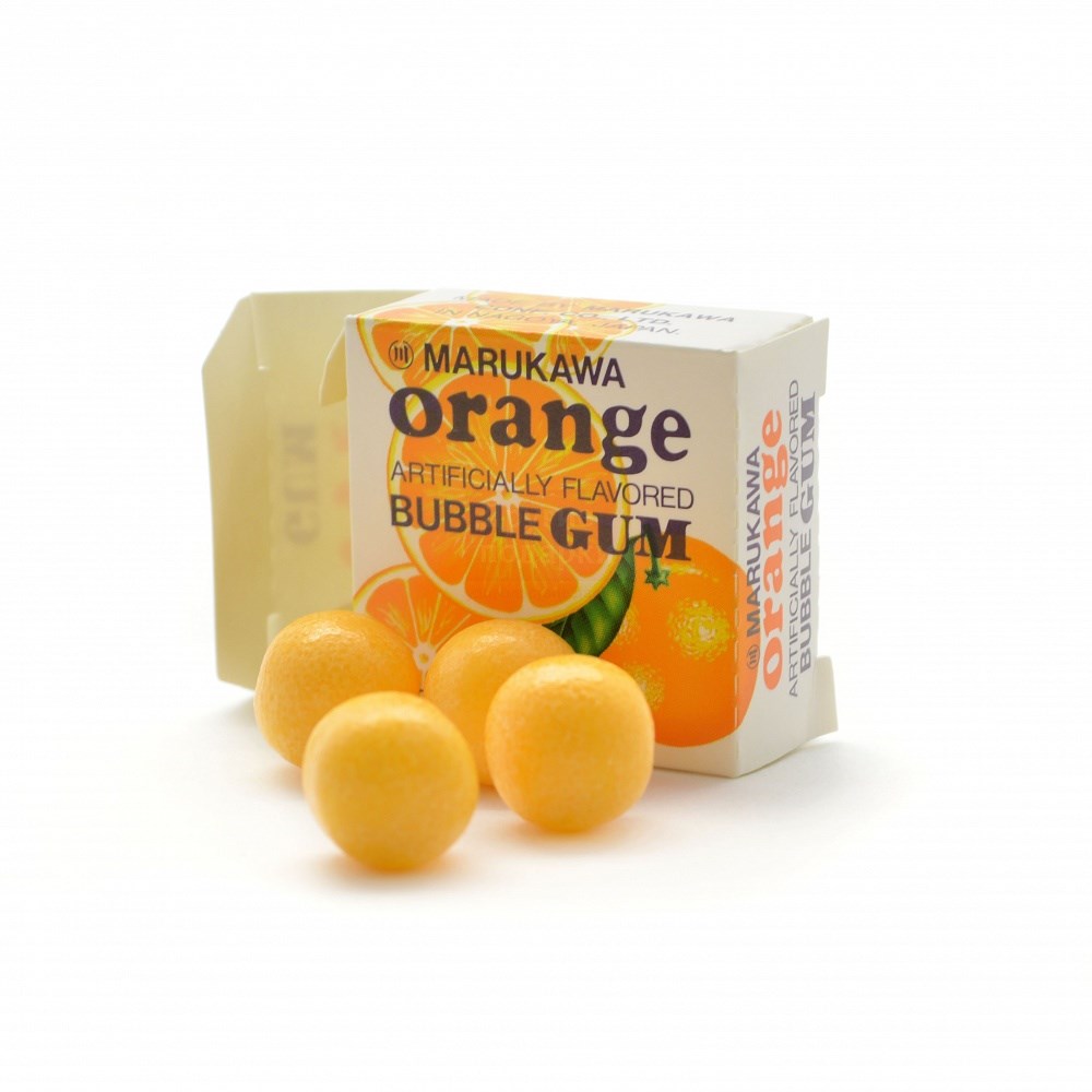 Жевательная резинка со вкусом апельсина «Orange» Marukawa 5,4гр., Япония