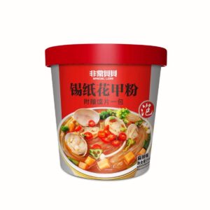 Фунчоза б/п с мидиями остро-пряная (красная) 210гр., Китай