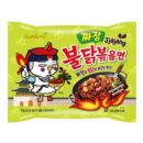 Лапша б/п со вкусом острой курицы в соусе чаджан Samyang 140гр., Корея