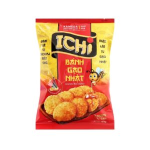 Рисовый крекер со вкусом соевого соуса и меда ICHI 100гр., Вьетнам