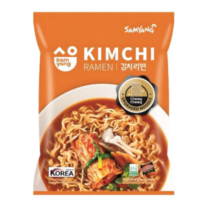 Лапша б/п «Kimchi Ramen» со вкусом капусты кимчи Samyang 80гр., Корея