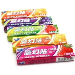 Жевательная резинка с тату «Magic Sticker» ассорти вкусов 12,5гр., Китай