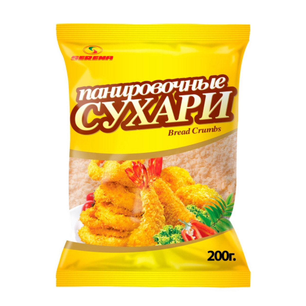 Панировочные сухари «Серена» 200гр., Корея