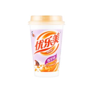 Молочный чай со вкусом таро и кусочками кокосового желе Youlemei 80гр., Китай