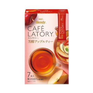 Чай с кисло-сладким красным яблоком и шиповником в стиках AGF Cafe Latory 45,5гр., Япония