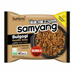 Лапша б/п со вкусом соуса бульгоги с говядиной Samyang 140гр., Корея