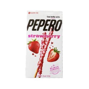 Печенье соломка «Strawberry» Pepero Lotte 32гр., Корея