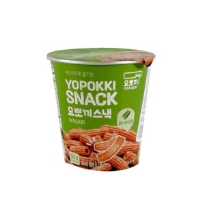 Рисовые снеки со вкусом васаби «Wasabi» Yopokki 50гр., Корея