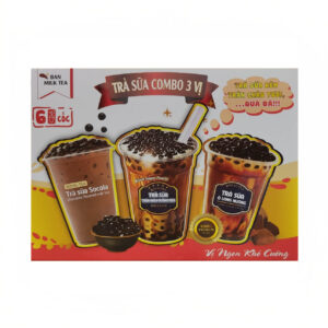 Молочный чай «Бабл Ти» микс вкусов Ban Milk Tea 312гр., Вьетнам