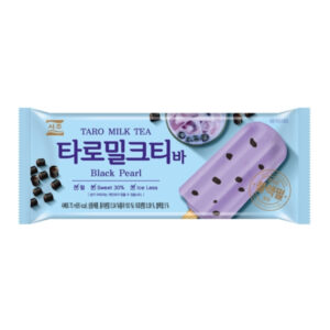 Мороженое эскимо таро и молочный чай Seoju 65гр., Корея