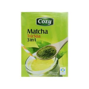 Пудровый чай матча латте 3 в 1 «Matcha Tra Sua Cozy» 18пак. 306гр., Вьетнам