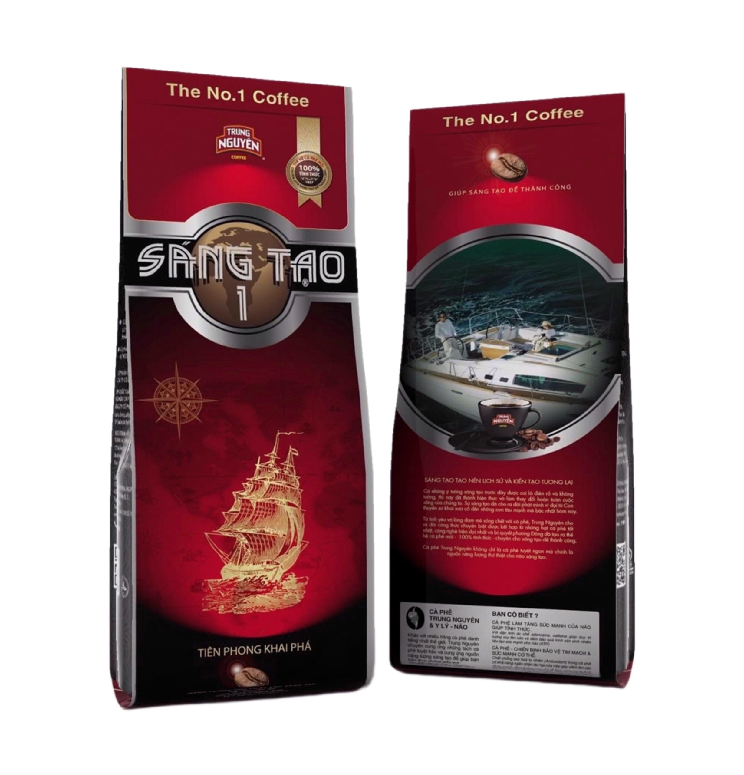 Натуральный жареный молотый кофе «Sang Tao N1» Trang Nguyen 340 гр., Вьетнам