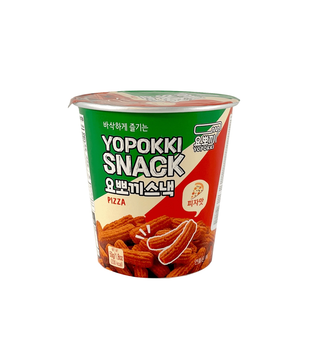 Рисовые снеки со вкусом пиццы «Pizza» Yopokki 50гр., Корея