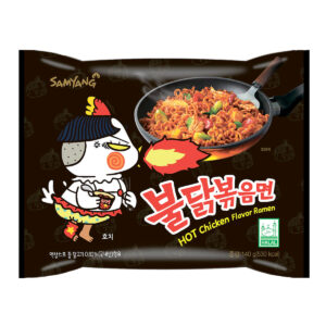 Лапша б/п со вкусом острой жареной курицы Samyang 140гр., Корея