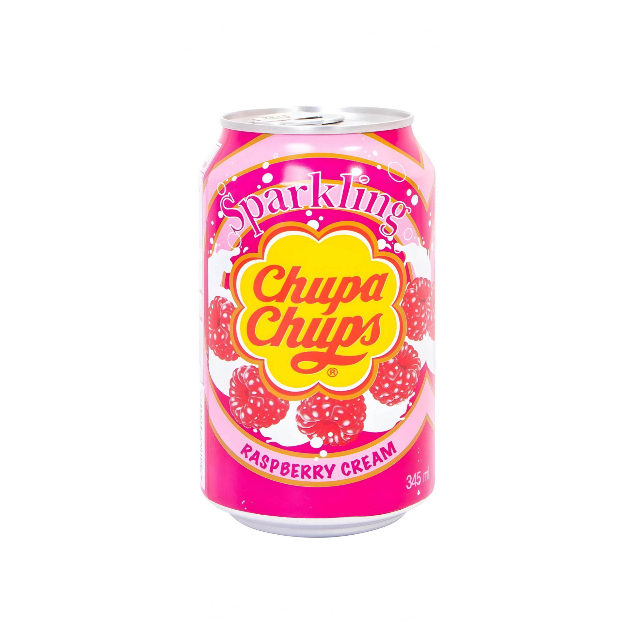 Газированный напиток Chupa Chups со вкусом малины 345мл., Корея