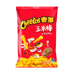 Кукурузные чипсы со вкусом японского стейка Cheetos 90гр., Китай