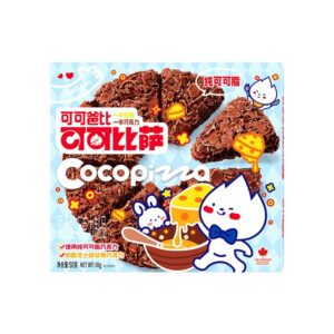 Печенье злаковое «Шоколадная пицца» со вкусом сыра 50гр., Китай