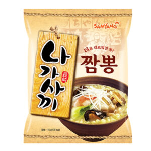 Лапша б/п Нагасаки Чампонг со вкусом морепродуктов Samyang 115гр., Корея