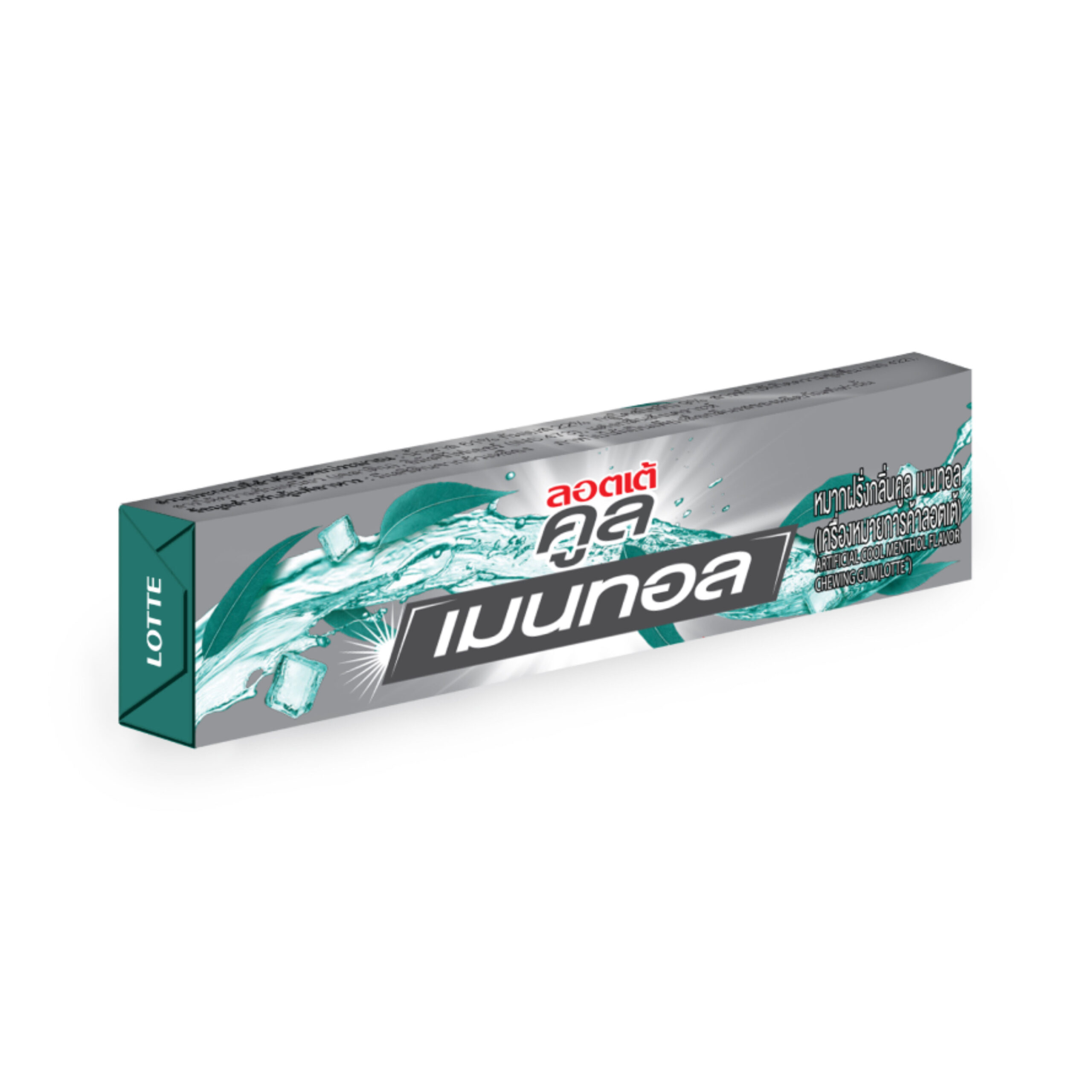 Жевательная резинка «Cool Menthol» ментол Thai Lotte 13,5гр., Таиланд