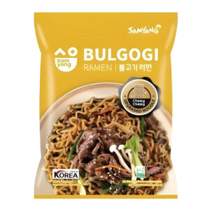 Лапша б/п «Bulgogi Ramen» со вкусом говядины и овощей Samyang 80гр., Корея