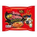 Лапша б/п со вкусом курицы «2x Spicy» очень острая Samyang 140гр., Корея