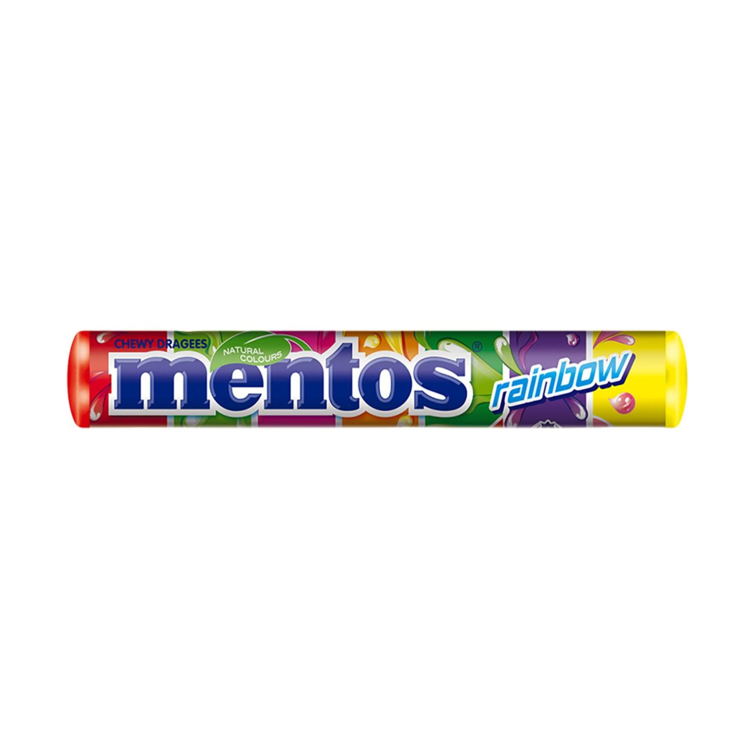 Жевательные конфеты Mentos Roll Rainbow 29гр., Индонезия
