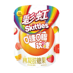 Жевательный мармелад со вкусом фруктов без сахара Skittles Zero Sugar 36гр., Китай