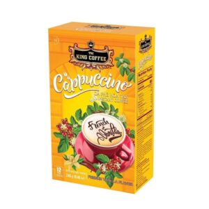 Растворимый кофе капучино французская ваниль TNI King Coffee 240гр., Вьетнам