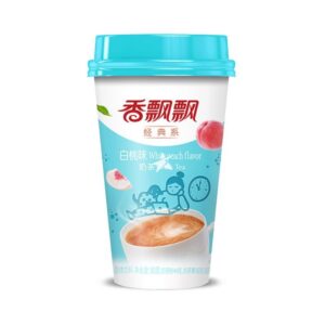 Молочный чай (горячий) со вкусом персика XiangPiaopiao 80гр., Китай