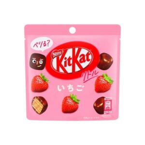 Шоколад мини «KitKat» с клубникой 45гр., Япония