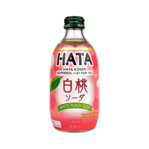 Напиток газированный «HATASODA» со вкусом белого персика 300мл., Япония