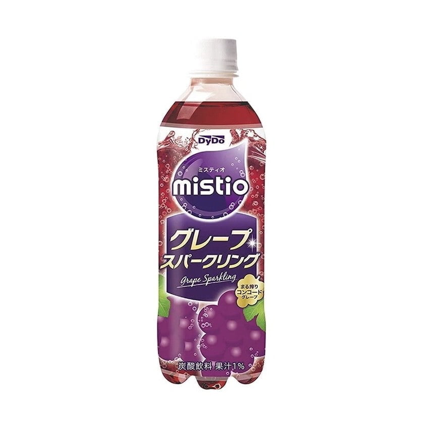 Газированный напиток Дайдо Мистио Грейп «Mistio Grape Sparkling» DyDo 500мл., Япония