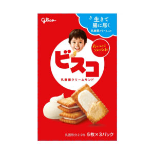 Печенье-сэндвич Bisco Glico 68гр., Япония