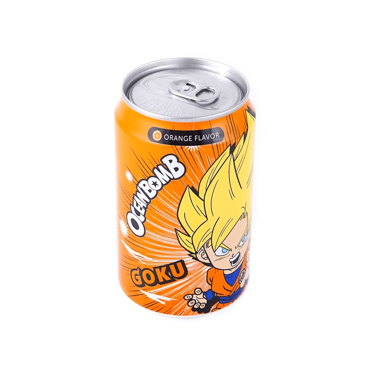 Газированный напиток «Dragon ball» Ocean Bomb со вкусом апельсина 330 мл., Тайвань